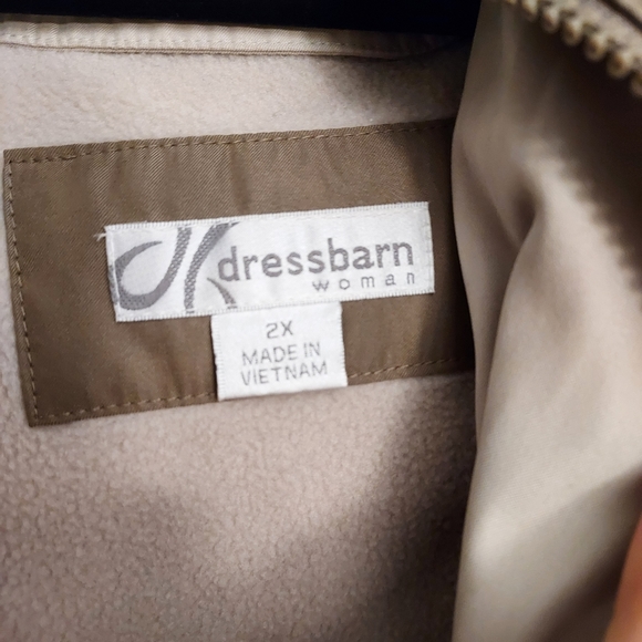 Women Plus size Brown coat size 2X - Picture 4 of 8